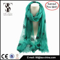 2015 New design with new fabric blended material soft feel scarf